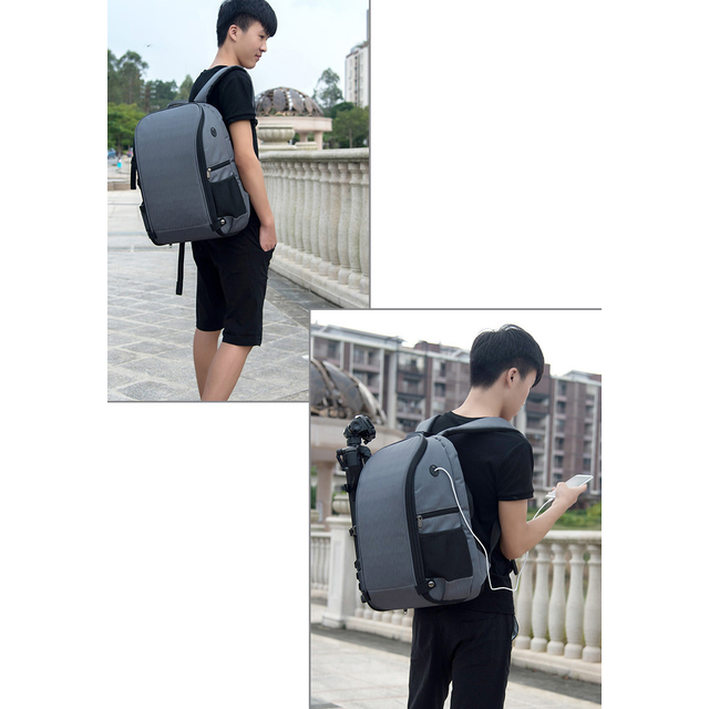 Plecak fotograficzny Nolan na aparat + laptopa 15,6&quot;
