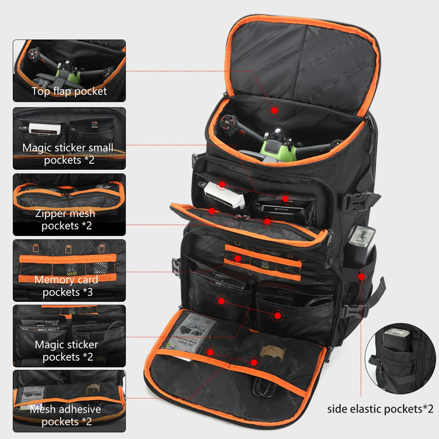 Plecak fotograficzny Tigernu T-B9235 na aparat + laptopa 15,6&quot;