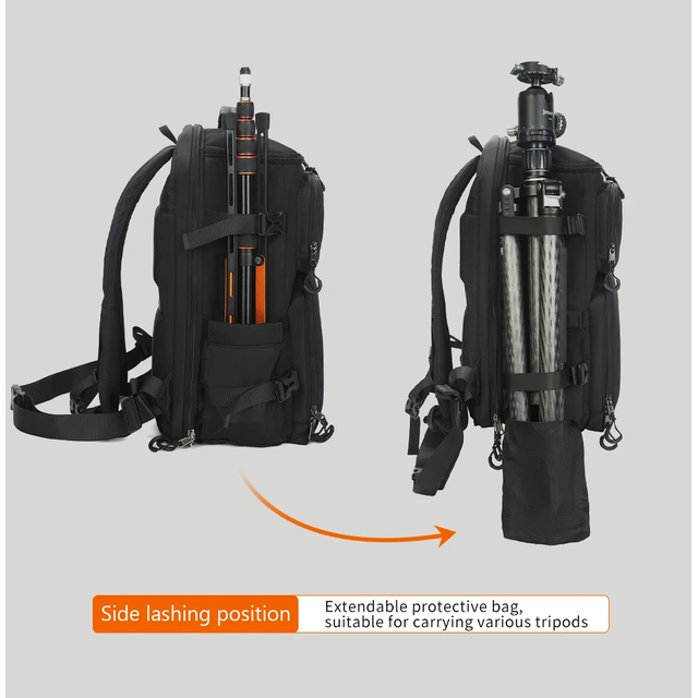 Plecak fotograficzny Tigernu T-B9235 na aparat + laptopa 15,6&quot;