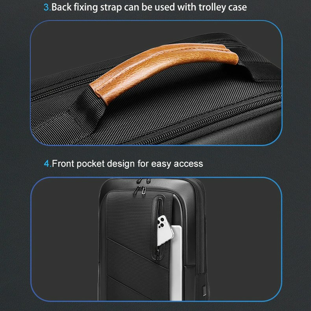 Plecak/torba Eurcool/Nigeer na laptopa 15,6&quot; EC-2000 z USB (1)