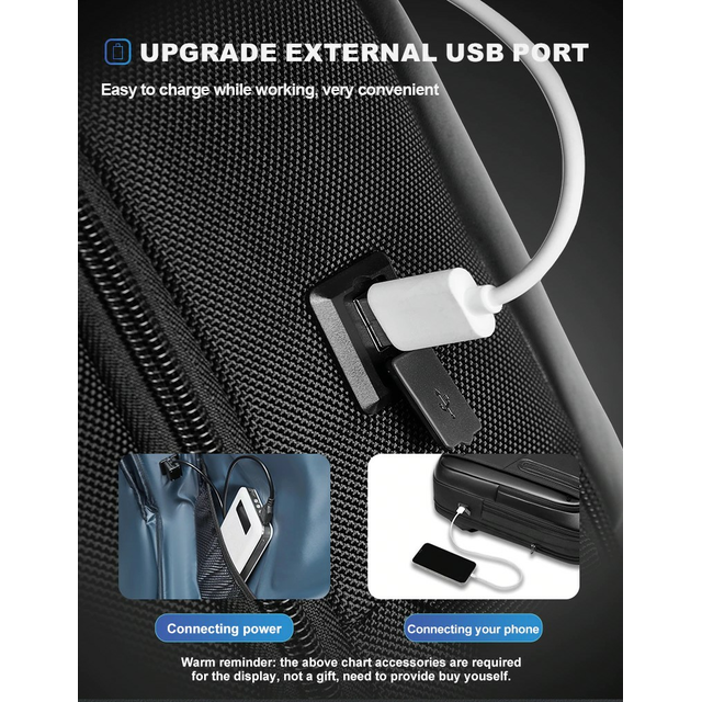 Plecak/torba Eurcool/Nigeer na laptopa 15,6&quot; EC-2000 z USB (1)