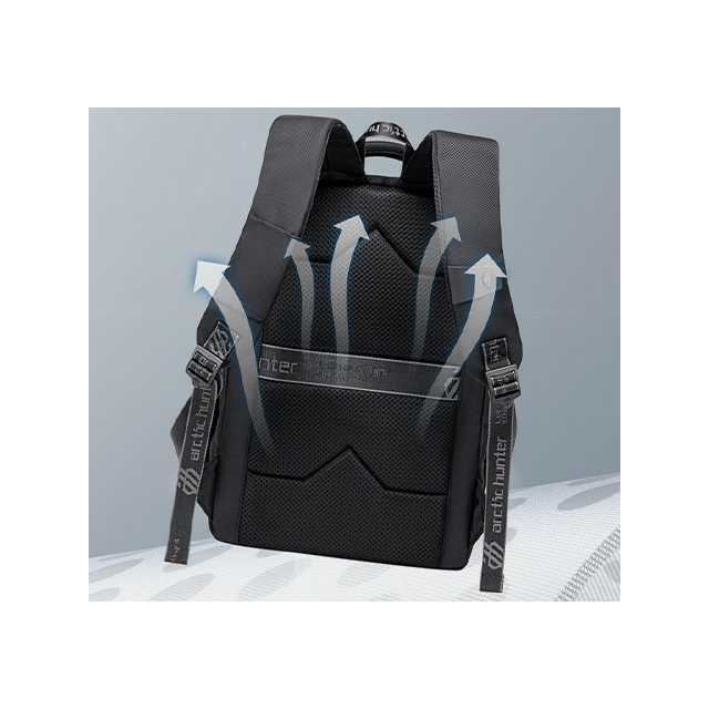Plecak z nylonu balistycznego Arctic Hunter na laptopa 15,6 - 16,4&quot; B00498