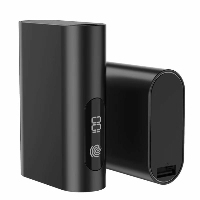 Powerbank SPRINTER z wyświetlaczem LED 10000mAh 22.5W czarny