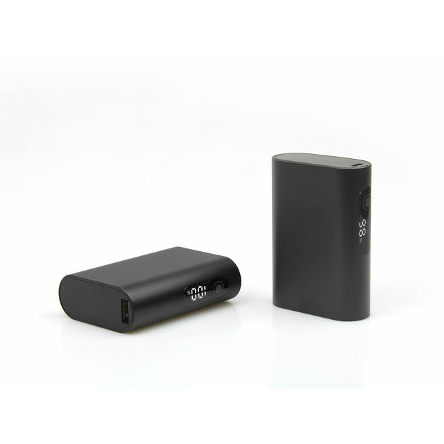 Powerbank SPRINTER z wyświetlaczem LED 10000mAh 22.5W czarny