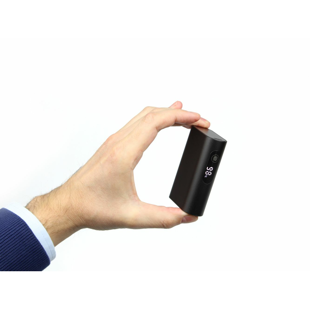 Powerbank SPRINTER z wyświetlaczem LED 10000mAh 22.5W czarny