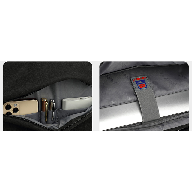 Torba Coolbell na laptopa 15,6&quot; dwukomorowa CB-2089