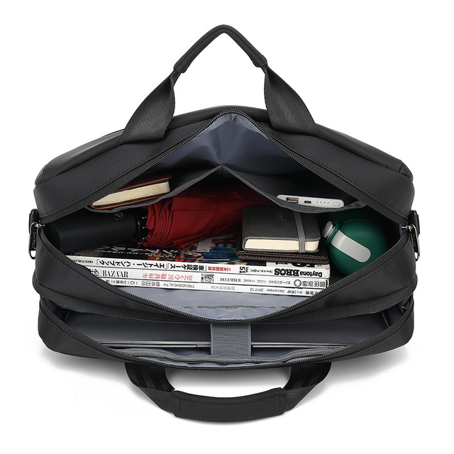 Torba Coolbell na laptopa 15,6&quot; dwukomorowa CB-2117
