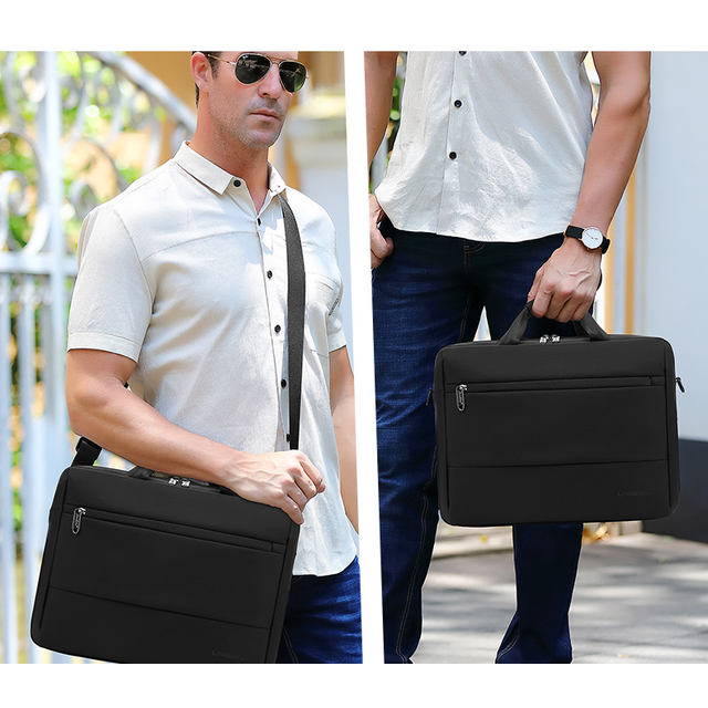 Torba Coolbell na laptopa 15,6&quot; dwukomorowa CB-2117