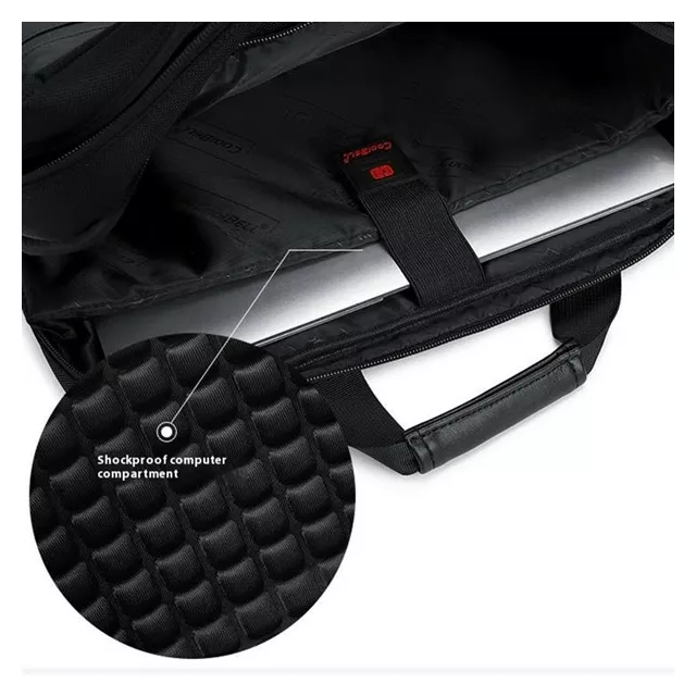 Torba Coolbell na laptopa 17,3&quot; dwukomorowa CB-2068 (1)