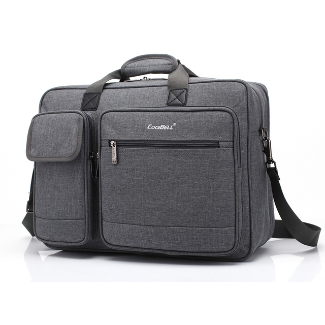 Torba Coolbell na laptopa 17,3&quot; dwukomorowa CB-5002
