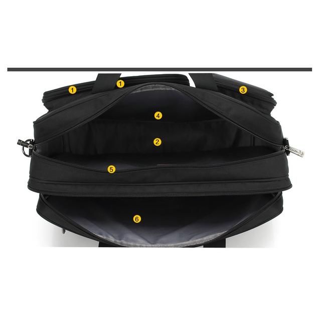 Torba Coolbell na laptopa 17,3&quot; dwukomorowa CB-5002