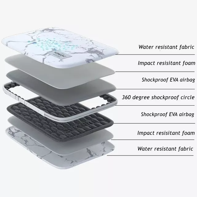 Torba Kinmac na laptopa 17,3&quot; z wzorami