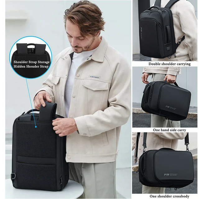 Torba/Plecak FRN3821 na laptopa 17,3&quot; powiększany z USB