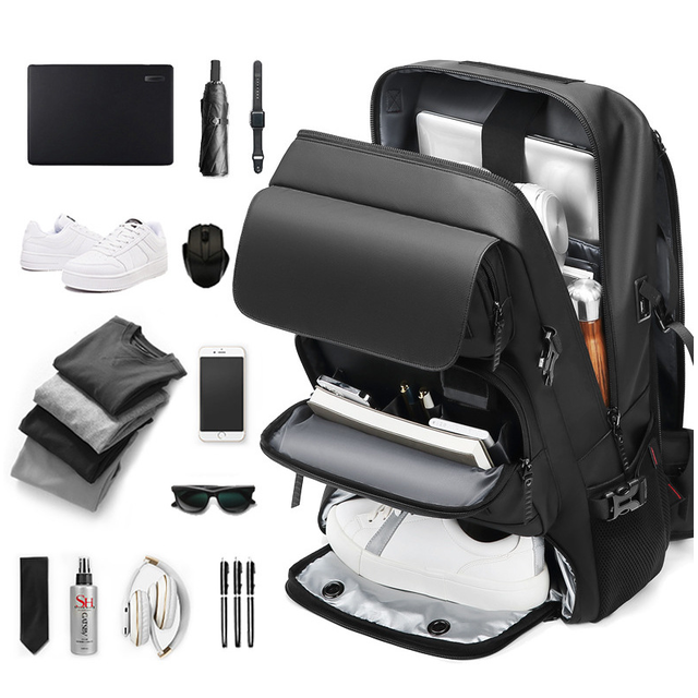 Torba/Plecak Outwalk 7768 na laptopa 19&quot; z USB i paskiem na ramię