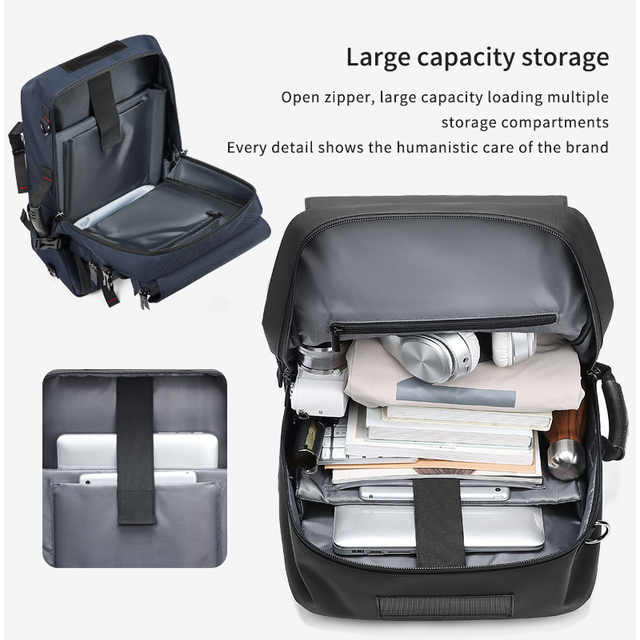 Torba/Plecak Outwalk 7768 na laptopa 19&quot; z USB i paskiem na ramię