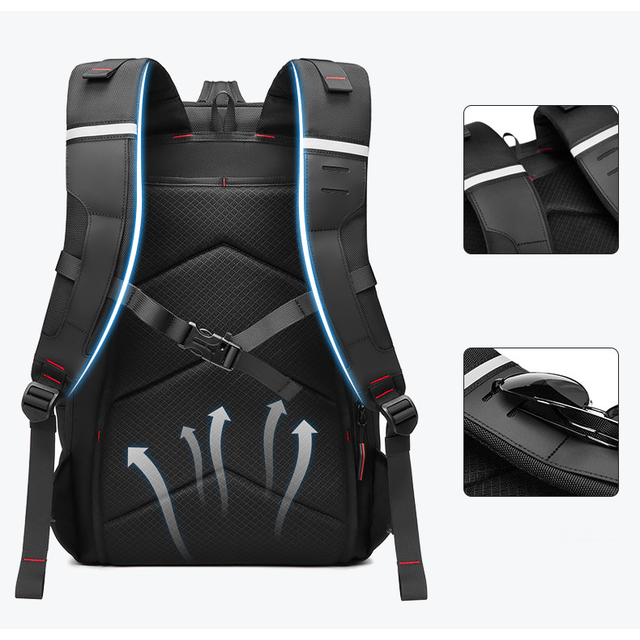 Torba/Plecak Outwalk 9166 na laptopa 17,3&quot; z paskiem na ramię