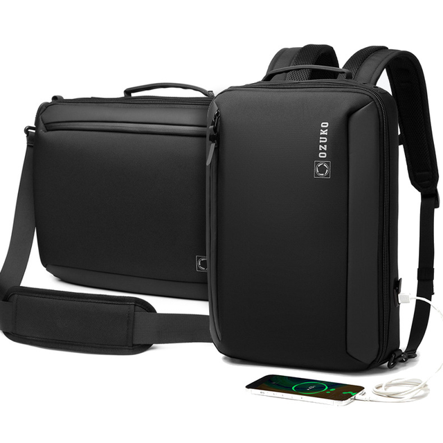 Torba/Plecak Ozuko na laptopa 15,6&quot; 9490 z paskiem