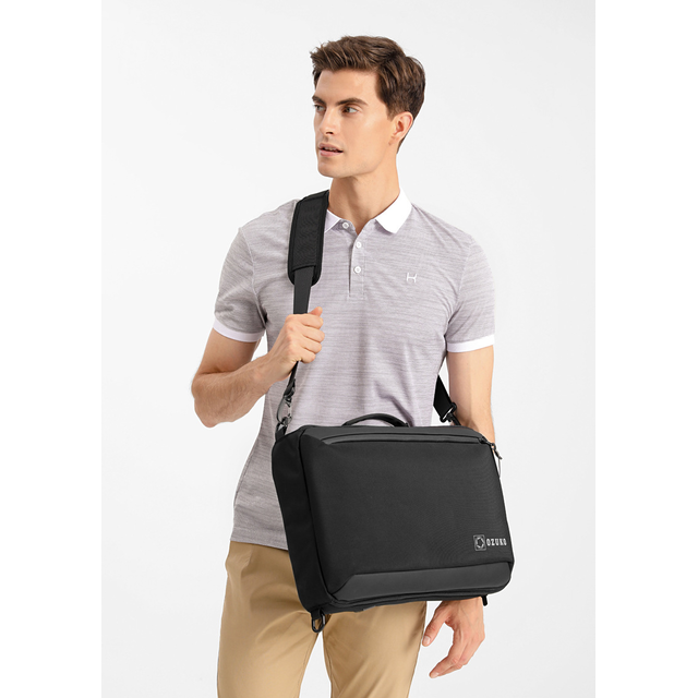 Torba/Plecak Ozuko na laptopa 15,6&quot; 9490 z paskiem