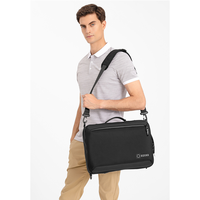 Torba/Plecak Ozuko na laptopa 15,6&quot; 9490 z paskiem