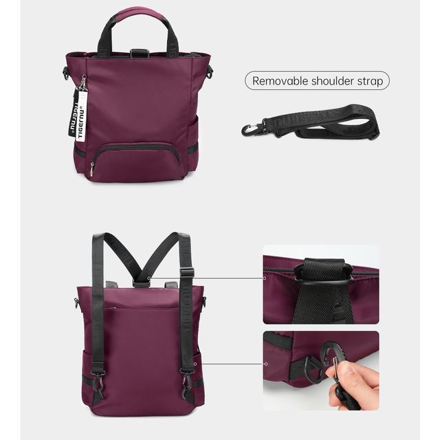 Torba/Plecak Tigernu T-B8169 na laptopa 14.1&quot;pojemny worek