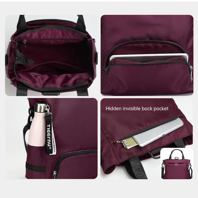 Torba/Plecak Tigernu T-B8169 na laptopa 14.1&quot;pojemny worek