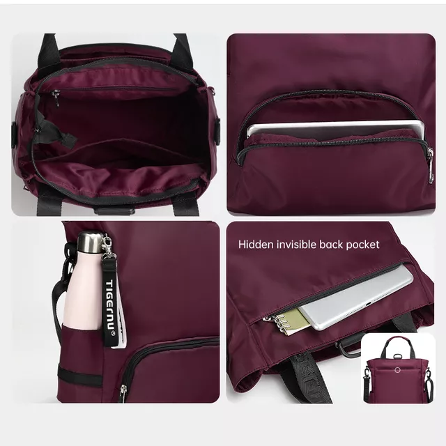 Torba/Plecak Tigernu T-B8169 na laptopa 14.1&quot;pojemny worek