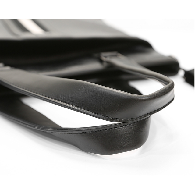 Torba męska z eko-skóry na laptopa 13,3&quot; z paskiem