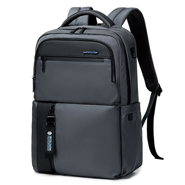 Plecak Arctic Hunter na laptopa 15,6&quot; B00477 - Kolor: szary