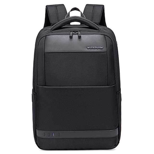 Plecak z nylonu balistycznego Arctic Hunter na laptopa 15,6 - 16,4&quot; B00498 - Kolor: czarny