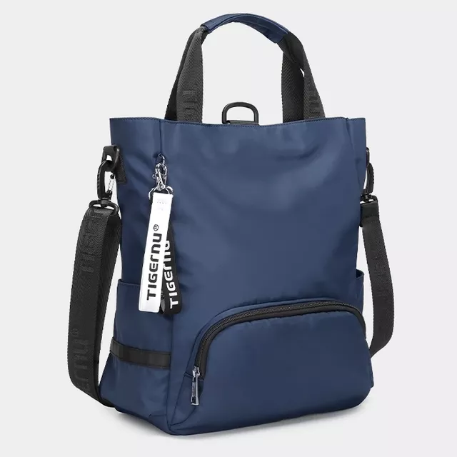 OUTLET -20% Torba/Plecak Tigernu T-S8169 na laptopa 14.1&quot; pojemny worek - Kolor: ciemnoniebieski
