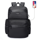 Plecak Bange na laptopa 17,3&quot; BG-2601 bardzo pojemny z USB - Kolor: czarny