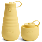 Butelka składana Stojo 590ml - Kolor: Mimosa / żółty