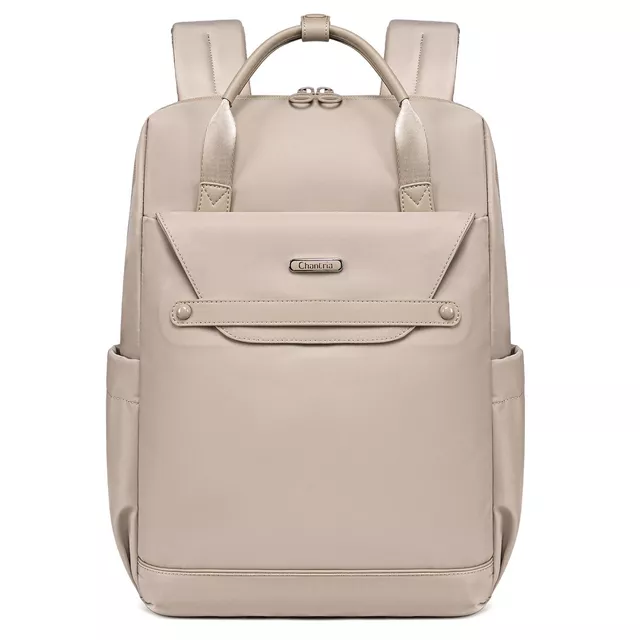 Plecak damski Chantria CB00628 na laptopa 15,6&quot; - Kolor: cappuccino