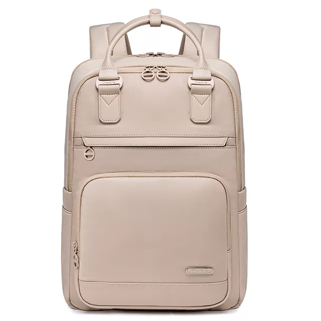 Plecak damski Chantria CB00765 na laptopa 15,6&quot; - Kolor: cappuccino
