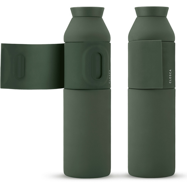 Termos / butelka Closca Wave 600ml opaska z zapięciem - Kolor: Amazonia