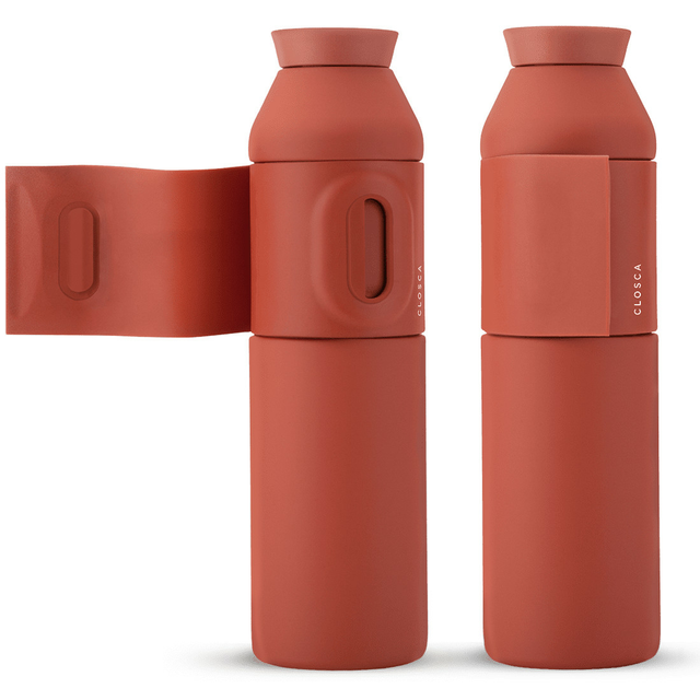 Termos / butelka Closca Wave 600ml opaska z zapięciem - Kolor: Arizona 