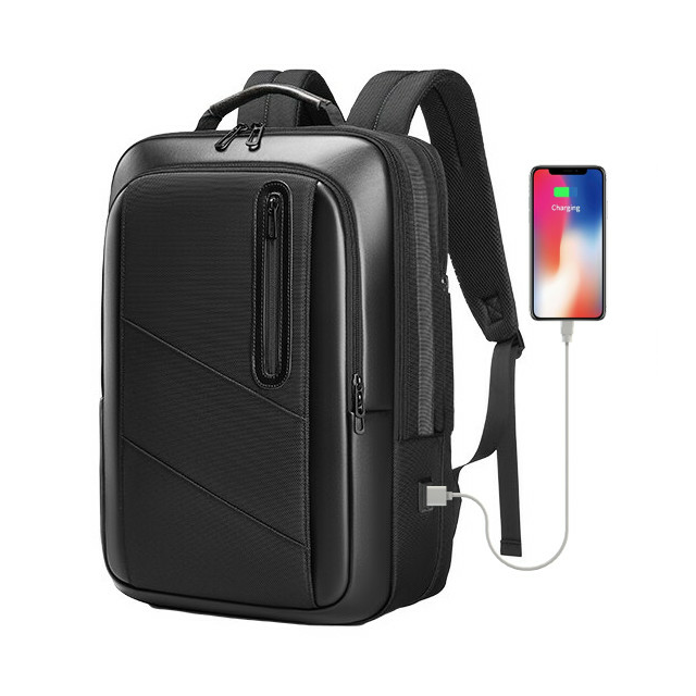Plecak Eurcool/Nigeer na laptopa 17,3&quot; EC-2000A z USB - Kolor: czarny