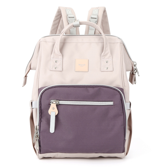 Plecak do wózka dla mam Himawari 1213 Diaper bag - Kolor: 06. bladofioletowy/śliwkowy