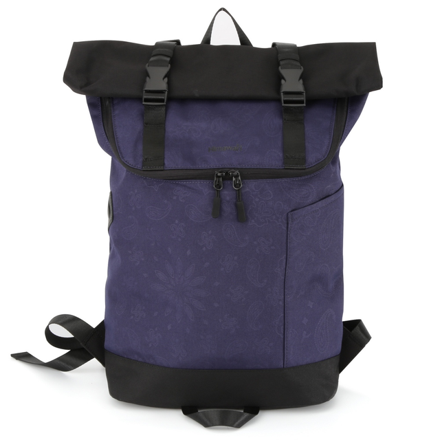 Plecak Himawari 1682 na laptopa 15,6&quot; - Kolor: 02. granatowy (paisley)