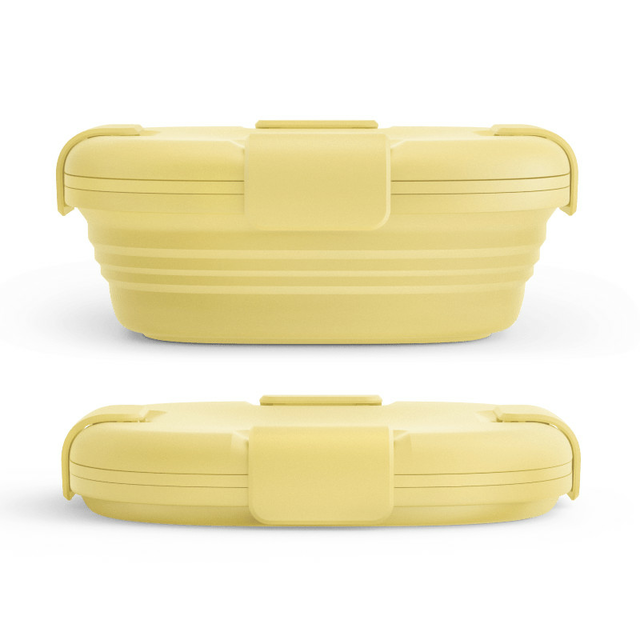 Pojemnik/sandwich box składany Stojo Box Jr 700ml - Kolor: Mimosa / żółty