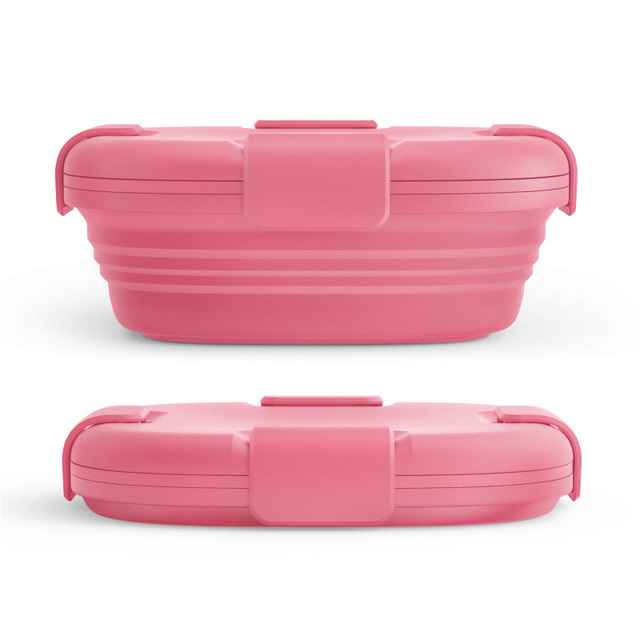 Pojemnik/sandwich box składany Stojo Box Jr 700ml - Kolor: Peony / różowy