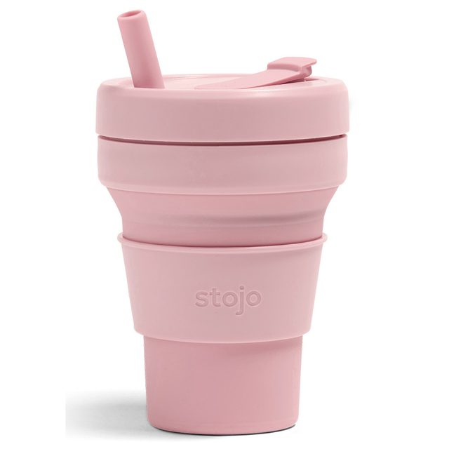 Kubek składany Stojo Junior 237ml - Kolor: Carnation / pudrowy róż