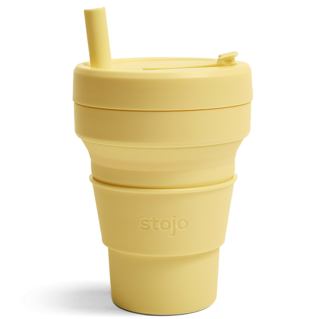 Kubek składany Stojo Junior 237ml - Kolor: Mimosa / żółty