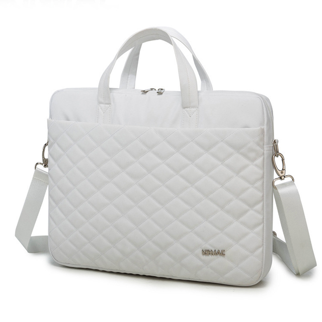 Torba Kinmac na laptopa 13,3&quot; pikowana 0001 - Kolor: biały
