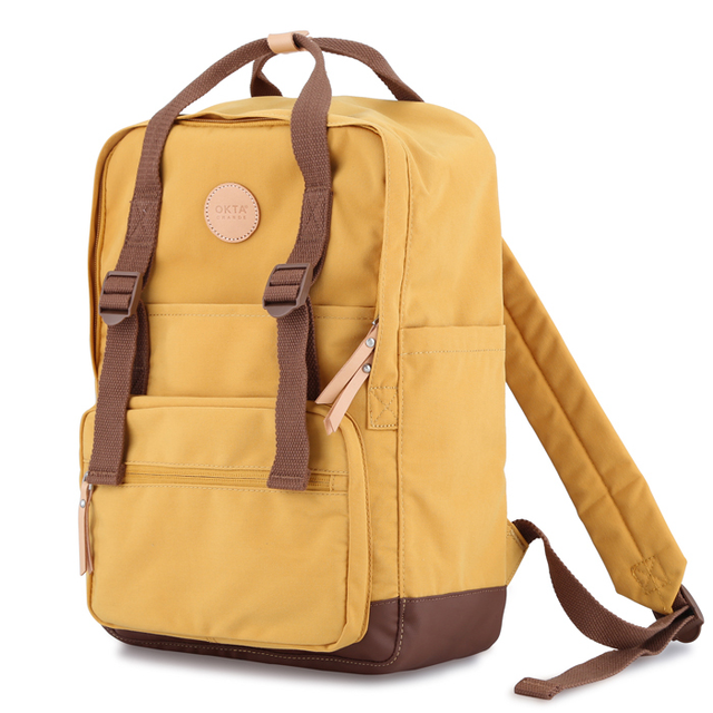 Plecak Okta Keiko 1085B na laptopa 15&quot; - Kolor: 02. musztarda