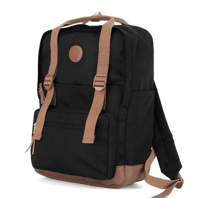 Plecak Okta Keiko 1085B na laptopa 15&quot; - Kolor: 12. czarny/brązowy