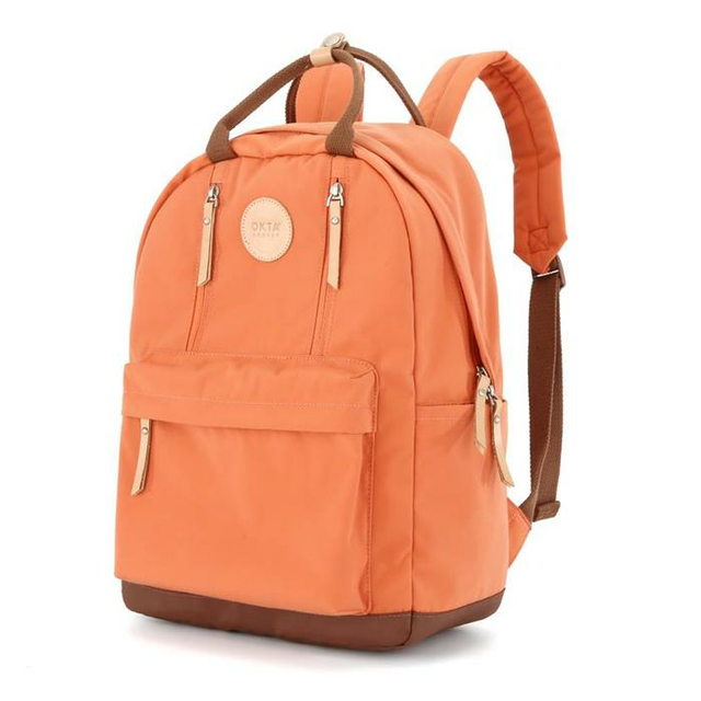 Plecak Okta Asami 1087 na laptopa 13,3&quot; 14,1&quot; vintage - Kolor: 03. dynia