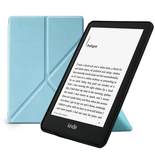 Etui Kindle Paperwhite 5 origami 6,8&quot; - Kolor: jasnoniebieski