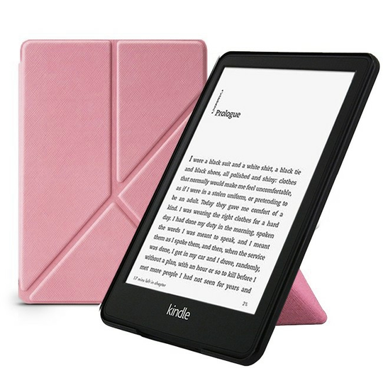 Etui Kindle Paperwhite 5 origami 6,8&quot; - Kolor: jasnoróżowy