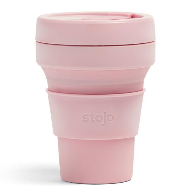 Kubek składany Stojo Pocket 355ml  - Kolor: Carnation / pudrowy róż